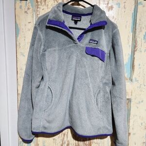 Vintage Patagonia Retool SnapT Fleece Pullover Sz Large